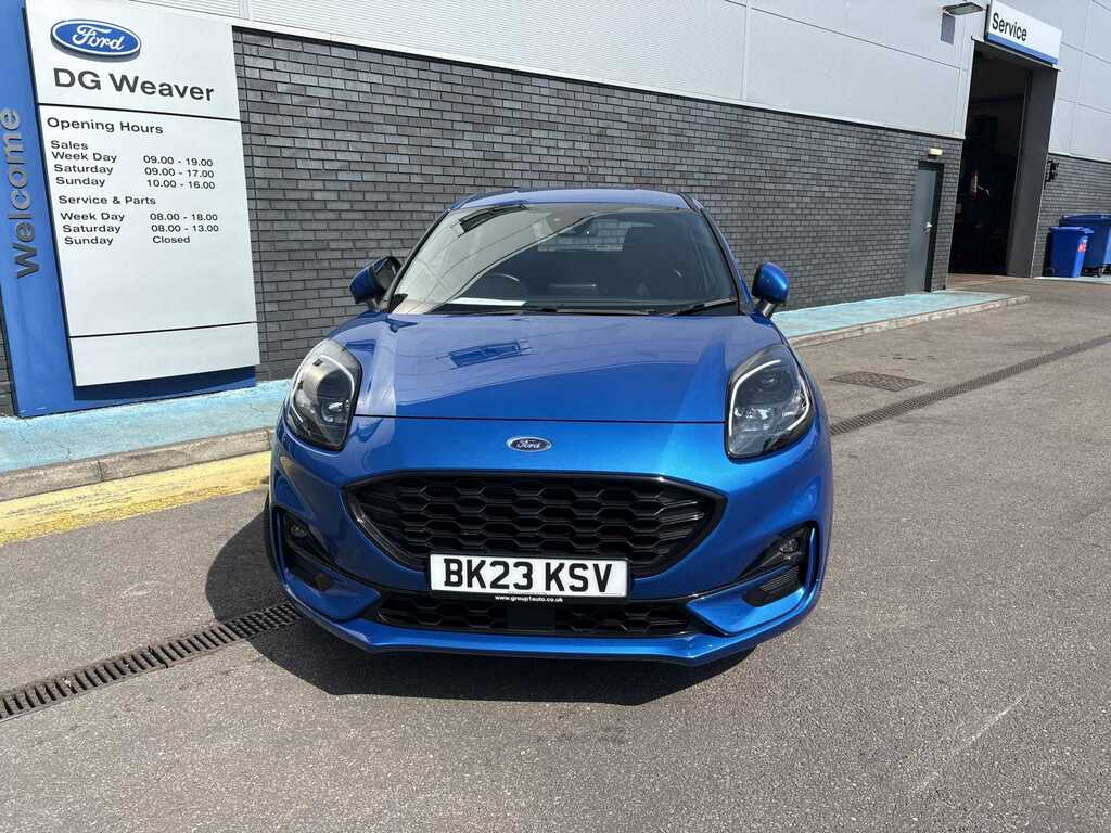 Ford Puma St-line Mhev Blue #2