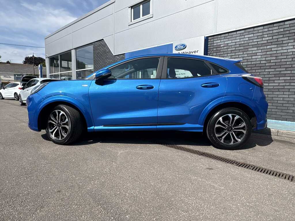 Ford Puma St-line Mhev Blue #3