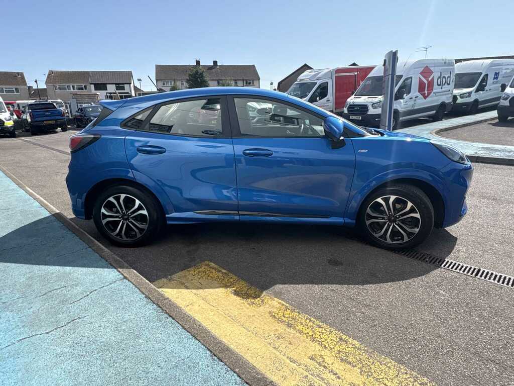 Ford Puma St-line Mhev Blue #6