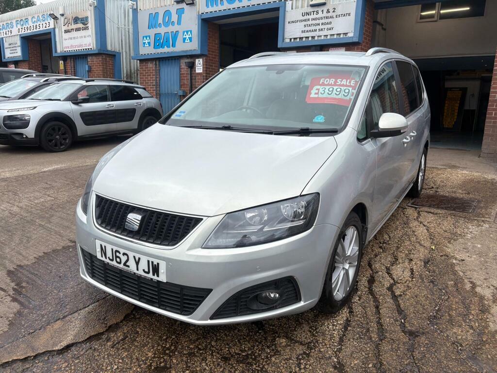 Seat Alhambra 2.0 Tdi Ecomotive Cr Se Euro 5 S S Silver