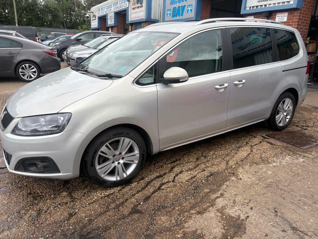 Seat Alhambra 2.0 Tdi Ecomotive Cr Se Euro 5 S S Silver #5