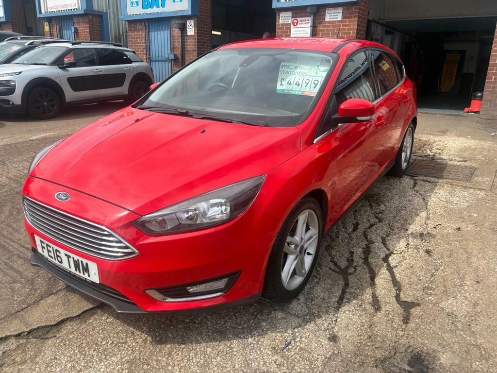 Ford Focus 1.5 Tdci Zetec Euro 6 S S Red #3