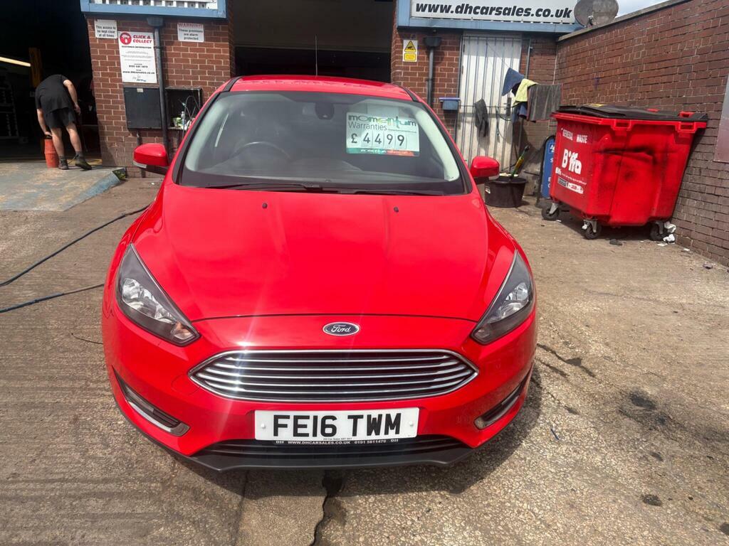 Ford Focus 1.5 Tdci Zetec Euro 6 S S Red #2