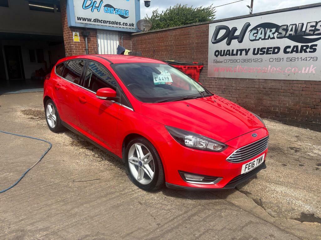 Ford Focus 1.5 Tdci Zetec Euro 6 S S Red