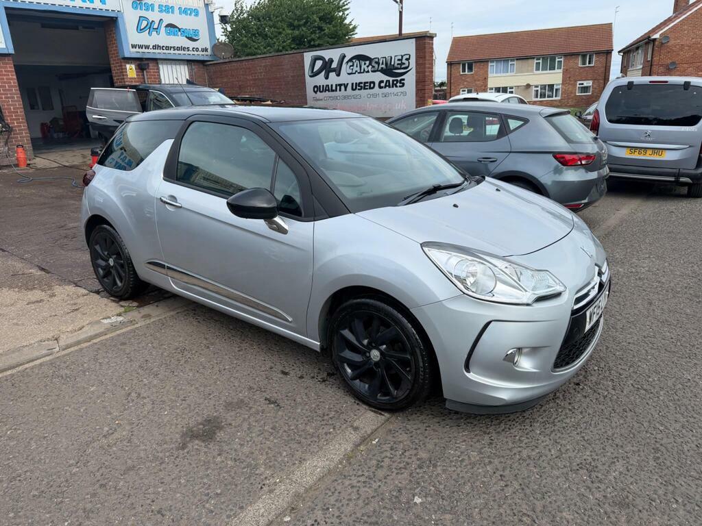 Citroen DS3 1.6 E-hdi Dstyle Plus Euro 5 S S Silver