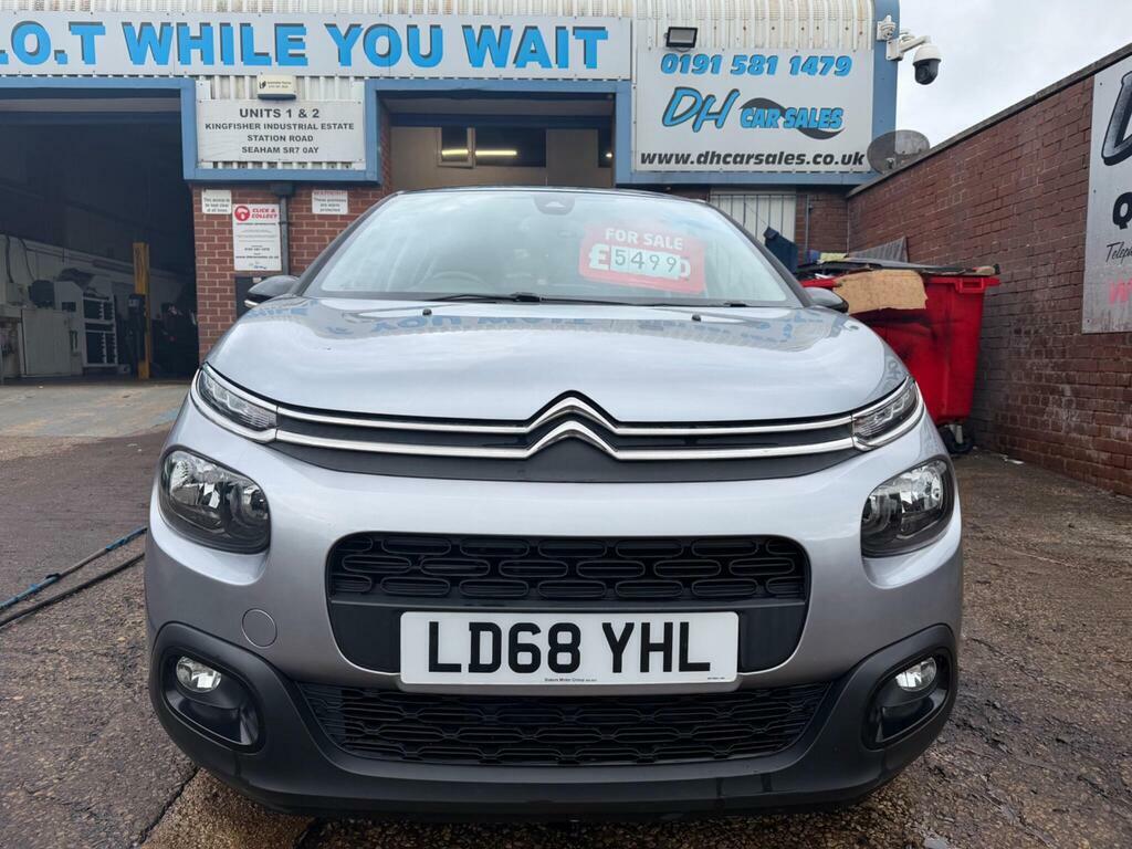 Citroen C3 1.2 Puretech Feel Nav Edition Euro 6 LD68YHL Grey #3