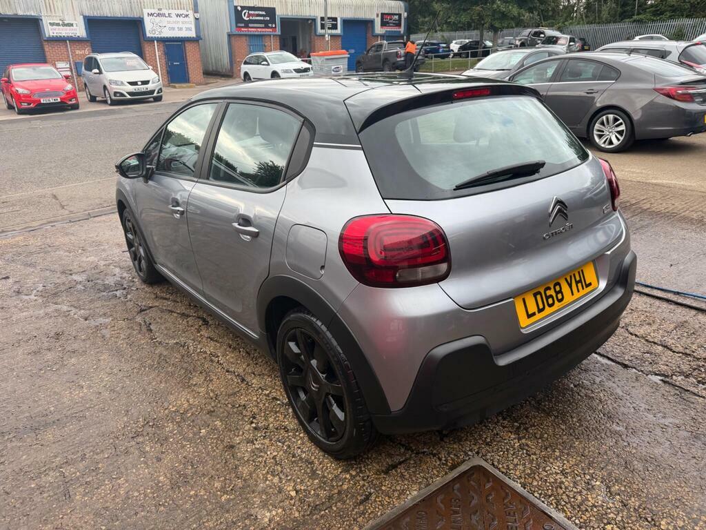 Citroen C3 1.2 Puretech Feel Nav Edition Euro 6 LD68YHL Grey #5