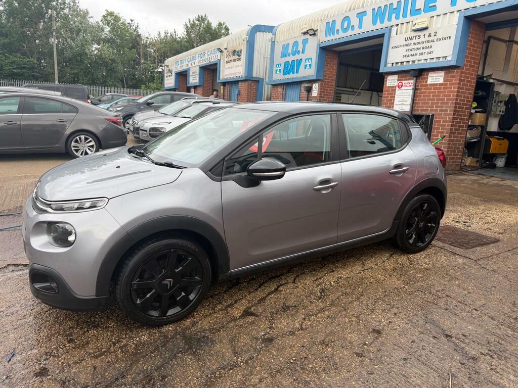 Citroen C3 1.2 Puretech Feel Nav Edition Euro 6 LD68YHL Grey #6