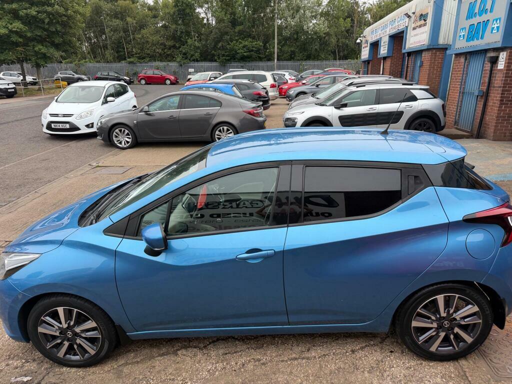 Nissan Micra 0.9 Ig-t N-connecta Euro 6 S S NU17KTA Blue #6