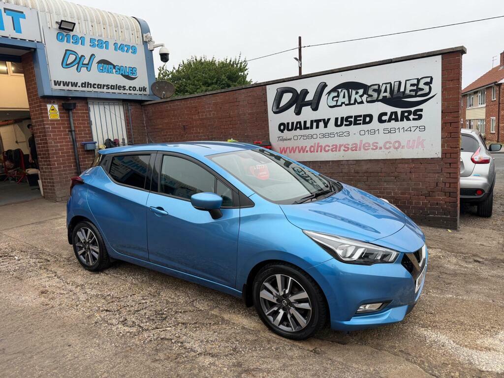 Nissan Micra 0.9 Ig-t N-connecta Euro 6 S S NU17KTA Blue