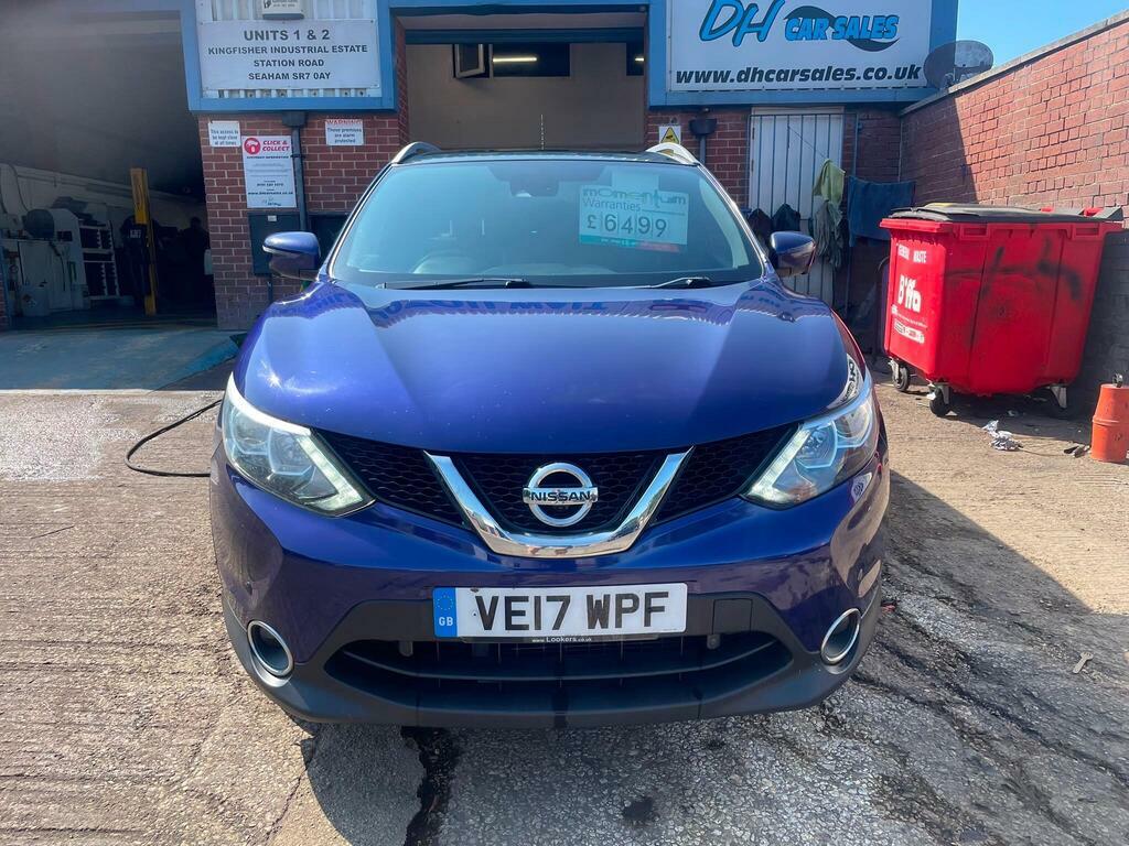 Nissan Qashqai 1.5 Dci N-vision 2Wd Euro 6 S S VE17WPF Blue #3