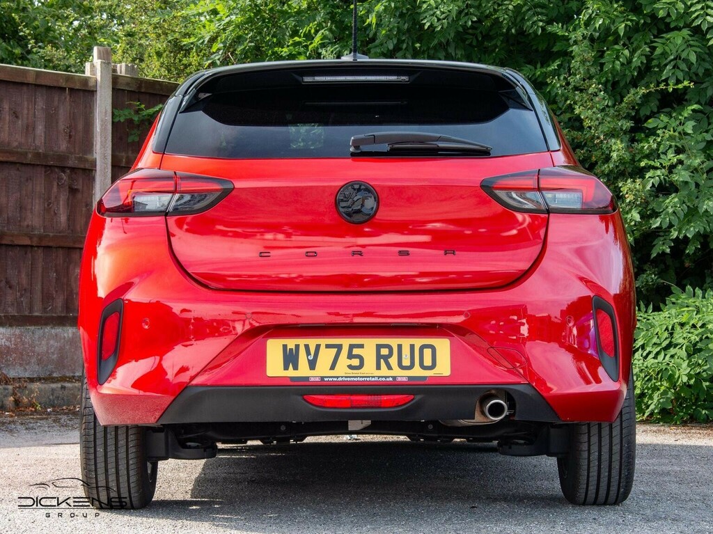 Vauxhall Corsa Hatchback 1.2 Turbo Yes Euro 6 Ss 202575 WV75RUO Red #5