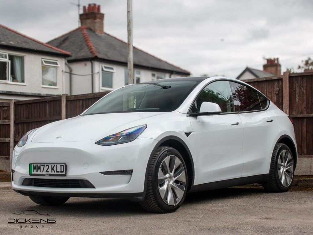 Tesla Model Y Suv Dual Motor Long Range 4Wde 202272 MM72KLD White #3