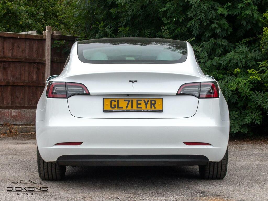 Tesla Model 3 Saloon Standard Range Plus Rwd 202171 GL71EYR White #5
