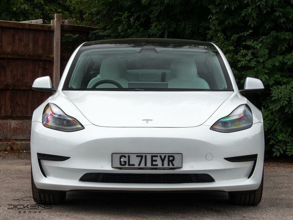 Tesla Model 3 Saloon Standard Range Plus Rwd 202171 GL71EYR White #2
