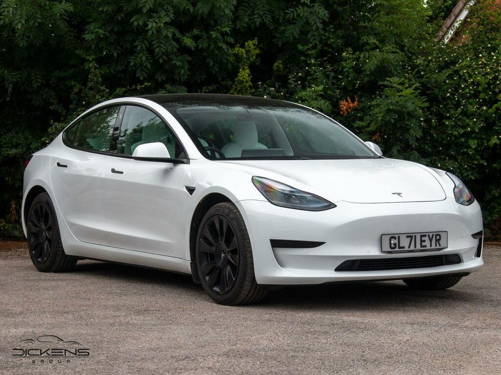 Tesla Model 3 Saloon Standard Range Plus Rwd 202171 White