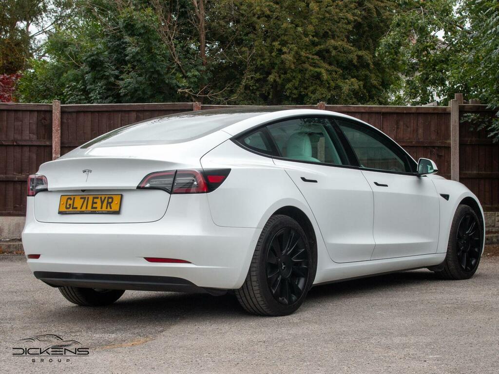 Tesla Model 3 Saloon Standard Range Plus Rwd 202171 GL71EYR White #6