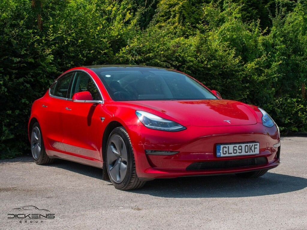 Tesla Model 3 Saloon Dual Motor Long Range 4Wde 2019 Red