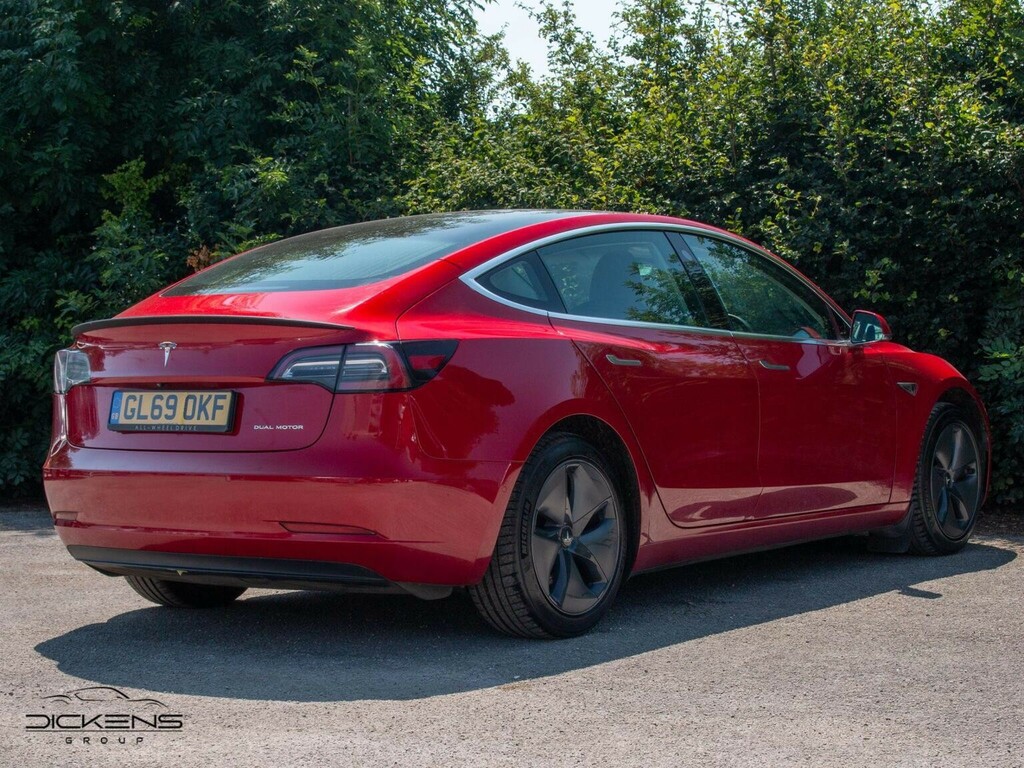 Tesla Model 3 Saloon Dual Motor Long Range 4Wde 2019 GL69OKF Red #6