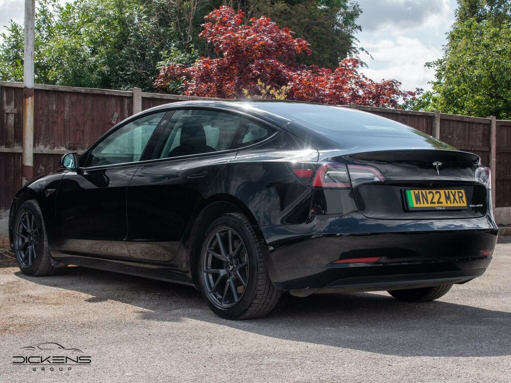 Tesla Model 3 Saloon Dual Motor Long Range 4Wde 2022 Black #4