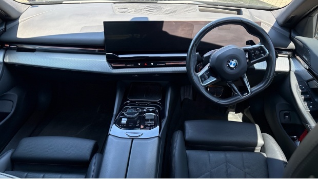 BMW 5 Series 2.0 520I Mht M Sport Pro Steptronic Euro 6 4-Door Blue #4