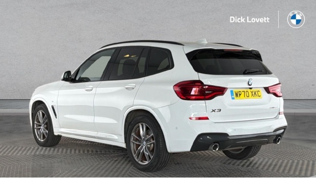 BMW X3 20D Mht M Sport Xdrive Euro 6 WP70XKC White #2