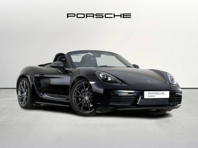 Porsche 718 Boxster T Pdk Euro 6 Black