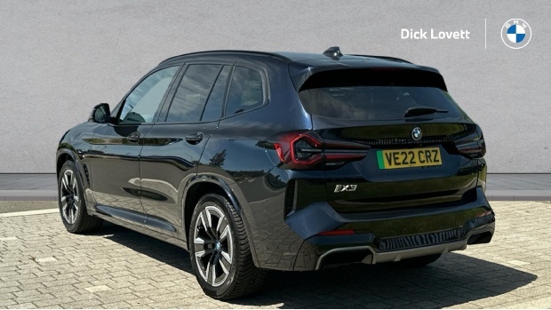 BMW iX3 80Kwh M Sport VE22CRZ Black #2