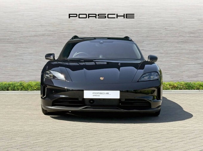 Porsche Taycan Performance 89Kwh 4S Sport Turismo 11Kw Charger WX74XKY Black #6