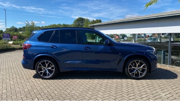 BMW X5 30D Mht M Sport Xdrive Euro 6 GJ23MVY Blue #3