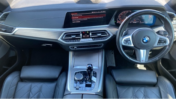 BMW X5 30D Mht M Sport Xdrive Euro 6 GJ23MVY Blue #4
