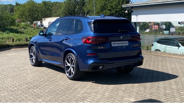 BMW X5 30D Mht M Sport Xdrive Euro 6 GJ23MVY Blue #2