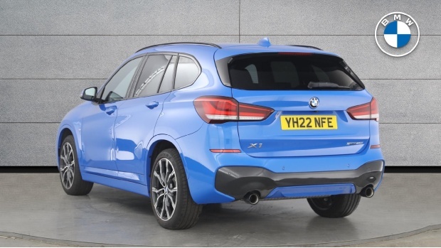 BMW X1 20I M Sport Dct Sdrive Euro 6 Blue #2