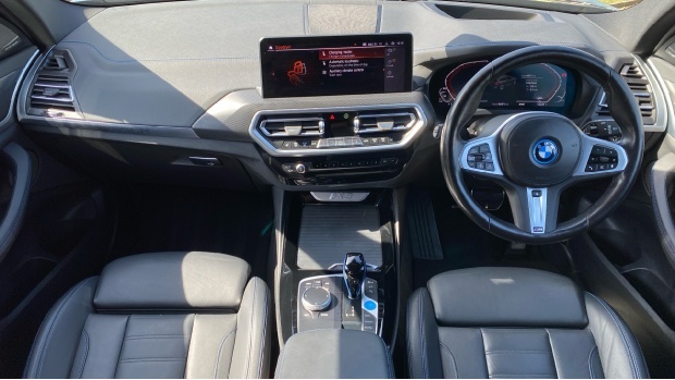 BMW iX3 80Kwh M Sport Pro HN22NLO Black #4