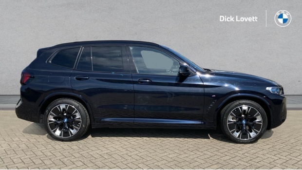 BMW iX3 80Kwh M Sport Pro HN22NLO Black #3