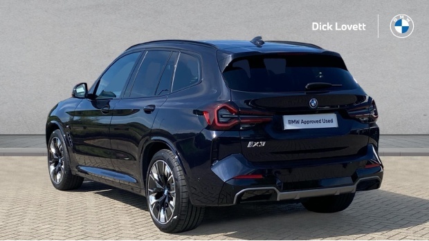 BMW iX3 80Kwh M Sport Pro HN22NLO Black #2
