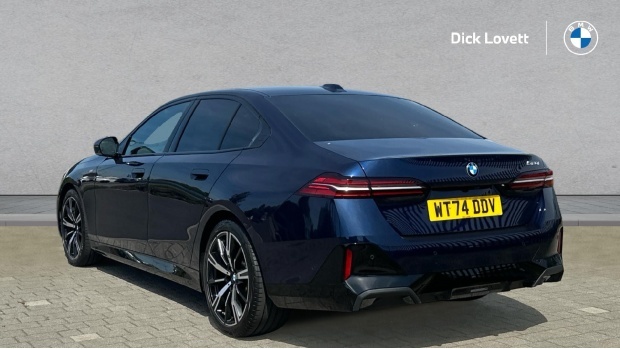 BMW 5 Series 520I Mht M Sport Steptronic Euro 6 WT74DDV Blue #2