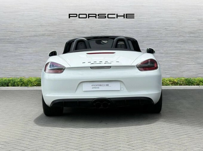 Porsche Boxster 3.8 981 Spyder Euro 6 Ss 375 White #7