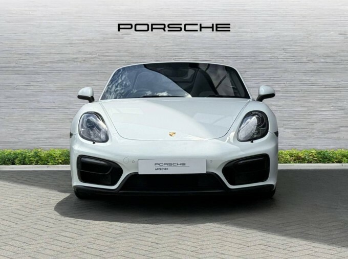 Porsche Boxster 3.8 981 Spyder Euro 6 Ss 375 White #8