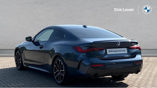 BMW 4 Series 420I M Sport Euro 6 WR23SDV Blue #2
