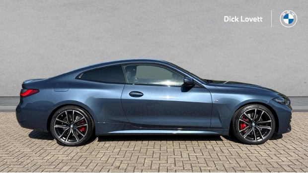 BMW 4 Series 420I M Sport Euro 6 WR23SDV Blue #3