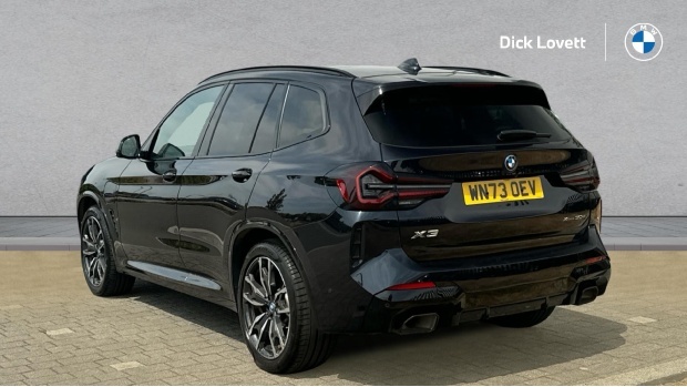 BMW X3 30E 12Kwh M Sport Xdrive Euro 6 WN73OEV Black #2