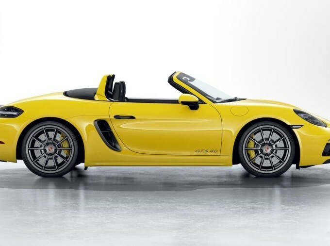 Porsche 718 Boxster 4.0 Gts Pdk Euro 6 2-Door Yellow #6