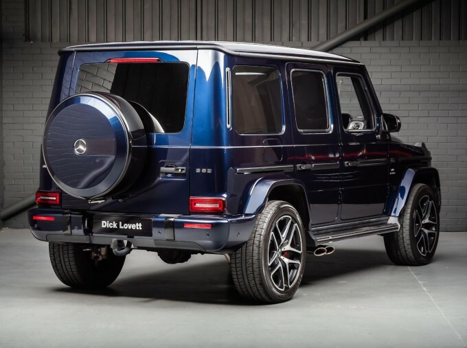 Mercedes-Benz G Class G63 V8 Biturbo Amg Spds9gt 4Matic Euro 6 Blue #4