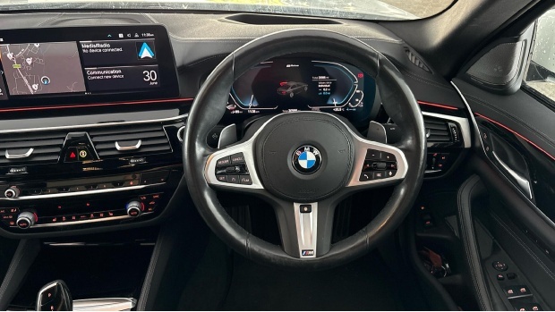 BMW 5 Series 530E 12Kwh M Sport Steptronic Euro 6 White #5