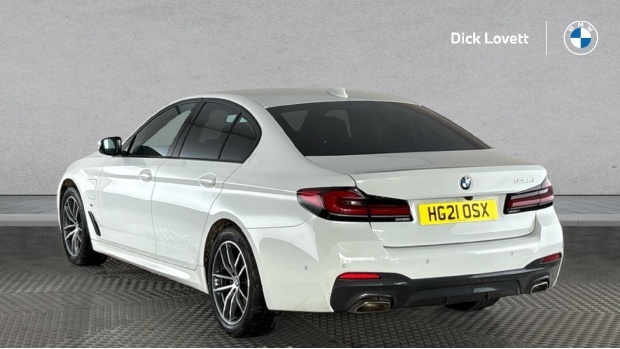 BMW 5 Series 530E 12Kwh M Sport Steptronic Euro 6 White #2