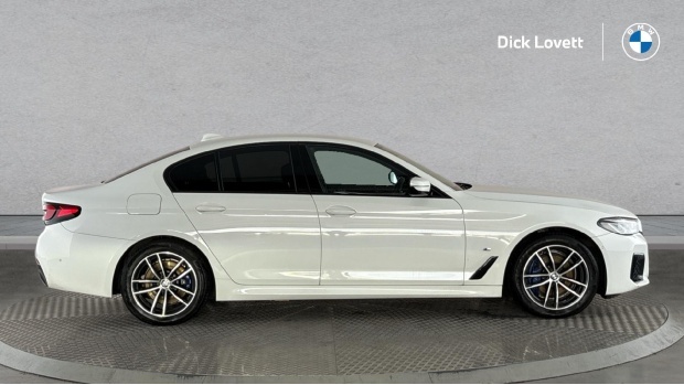 BMW 5 Series 530E 12Kwh M Sport Steptronic Euro 6 White #3