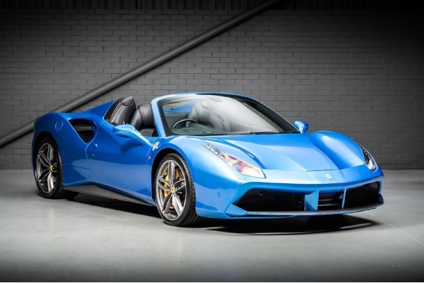 Ferrari 488 V8 Spider F1 Dct Euro 6 Blue #2