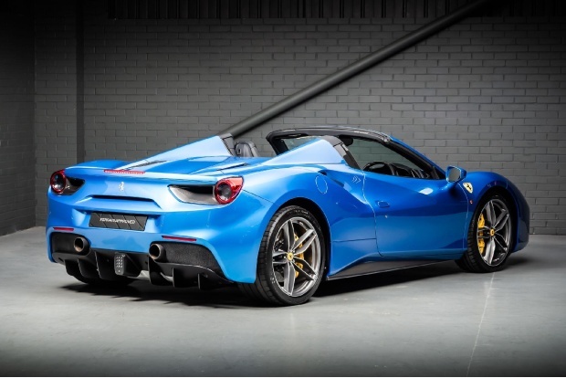 Ferrari 488 V8 Spider F1 Dct Euro 6 Blue #4