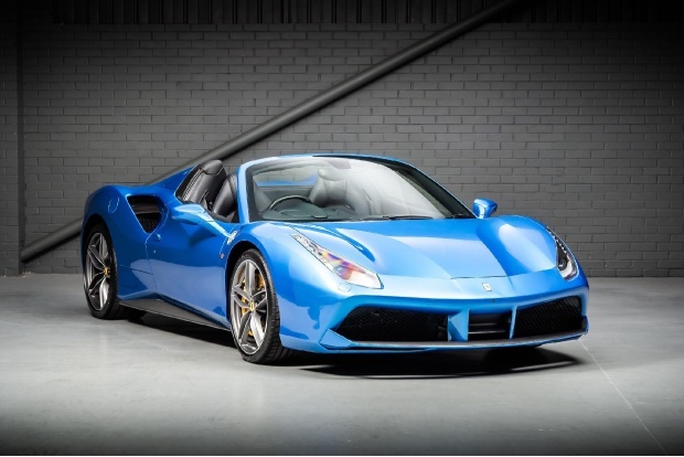 Ferrari 488 V8 Spider F1 Dct Euro 6 Blue